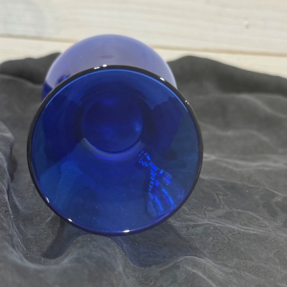 Vintage 1960-70s Blue ASEDA GLASS Vase From Sweden Scandinavia (Retired Item) - Picture 4 of 7